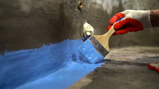 SJ Waterproofing Pros commercial waterproofing team near Westville, NJ